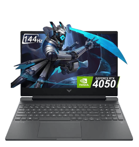 Laptop Gamer HP Victus 15 con Intel Core i5 y RTX 4050, 16 GB RAM y 512 GB SSD