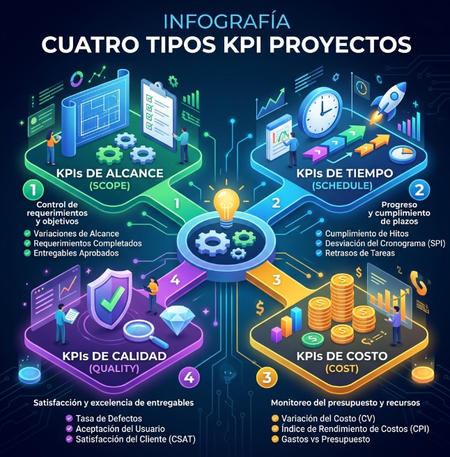 KPI en gestión de proyectos: qué son, ejemplos y cómo usarlos en el 2026