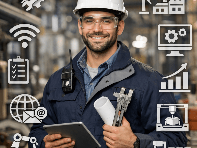 Herramientas de un ingeniero industrial: las 15 más usadas en&nbsp;2026