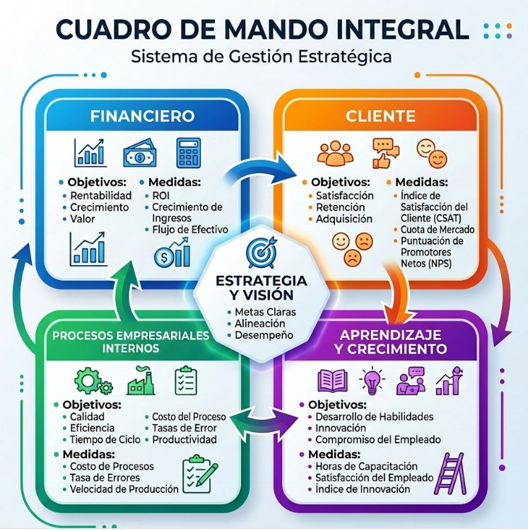 Balanced Scorecard: qué es, indicadores y ejemplos en proyectos 2026