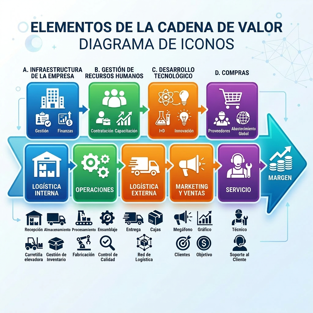 ¿Qué es la Cadena de Valor? Tipos de Mapas y su Importancia en Lean Manufacturing